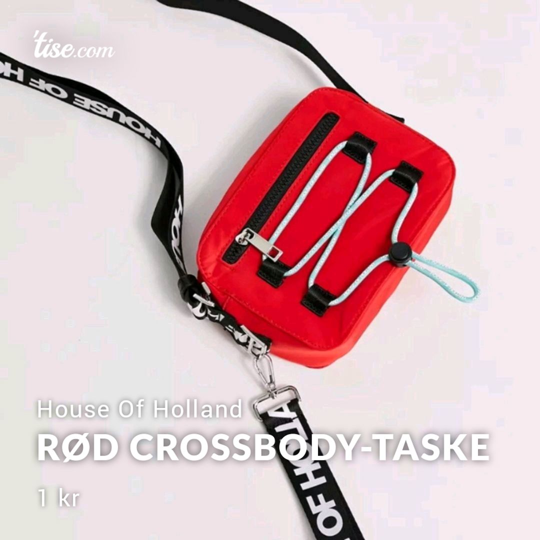 Rød Crossbody-taske