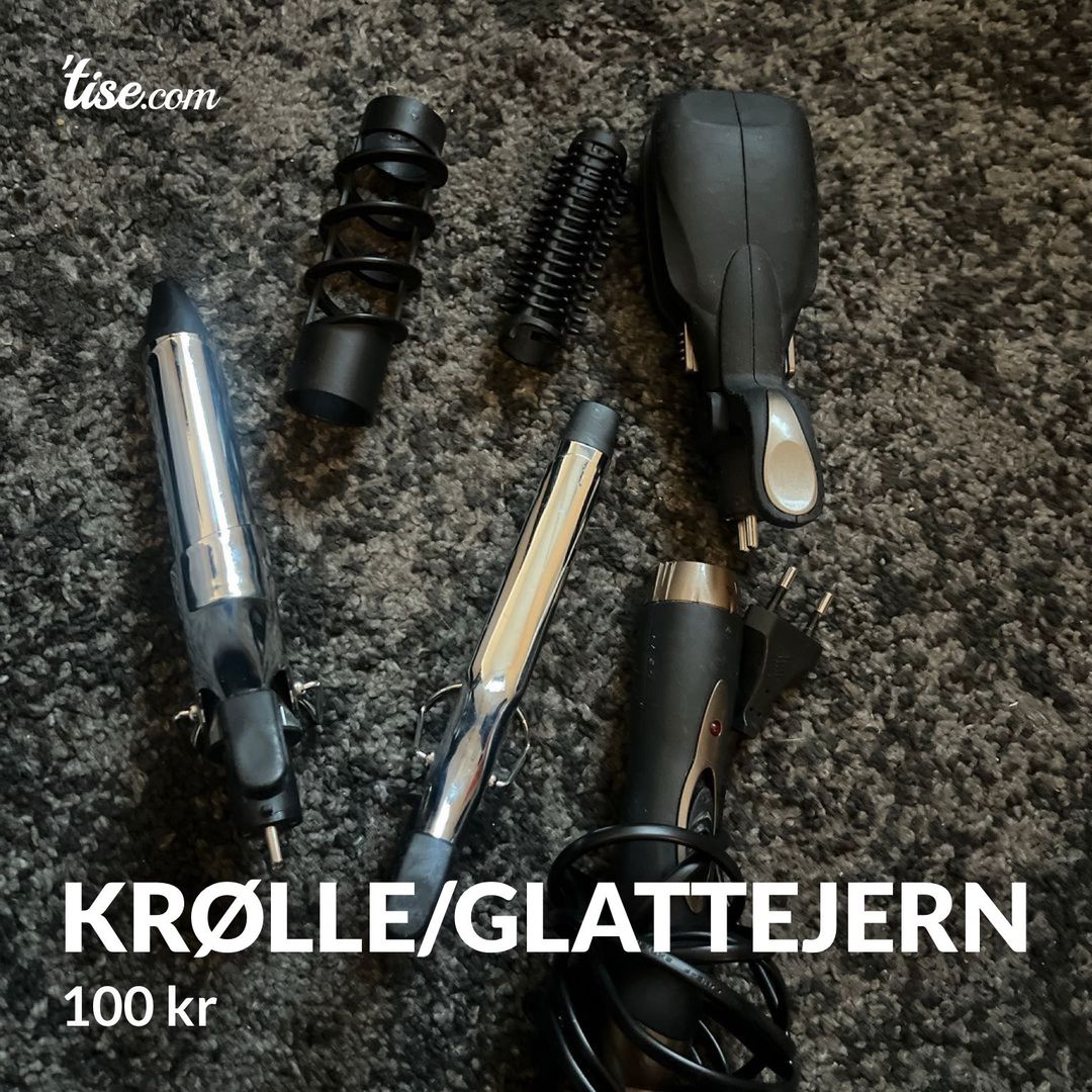 Krølle/glattejern