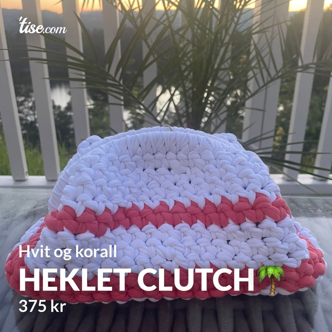 Heklet clutch🌴