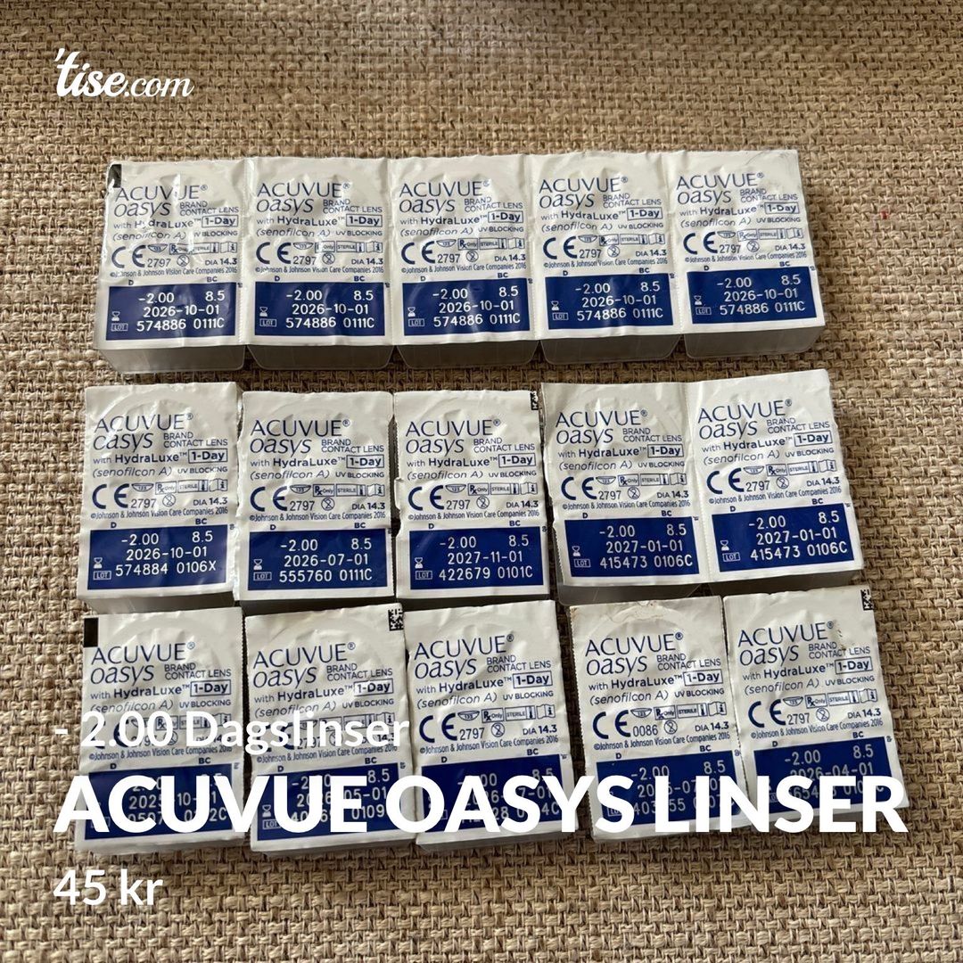 Acuvue Oasys Linser