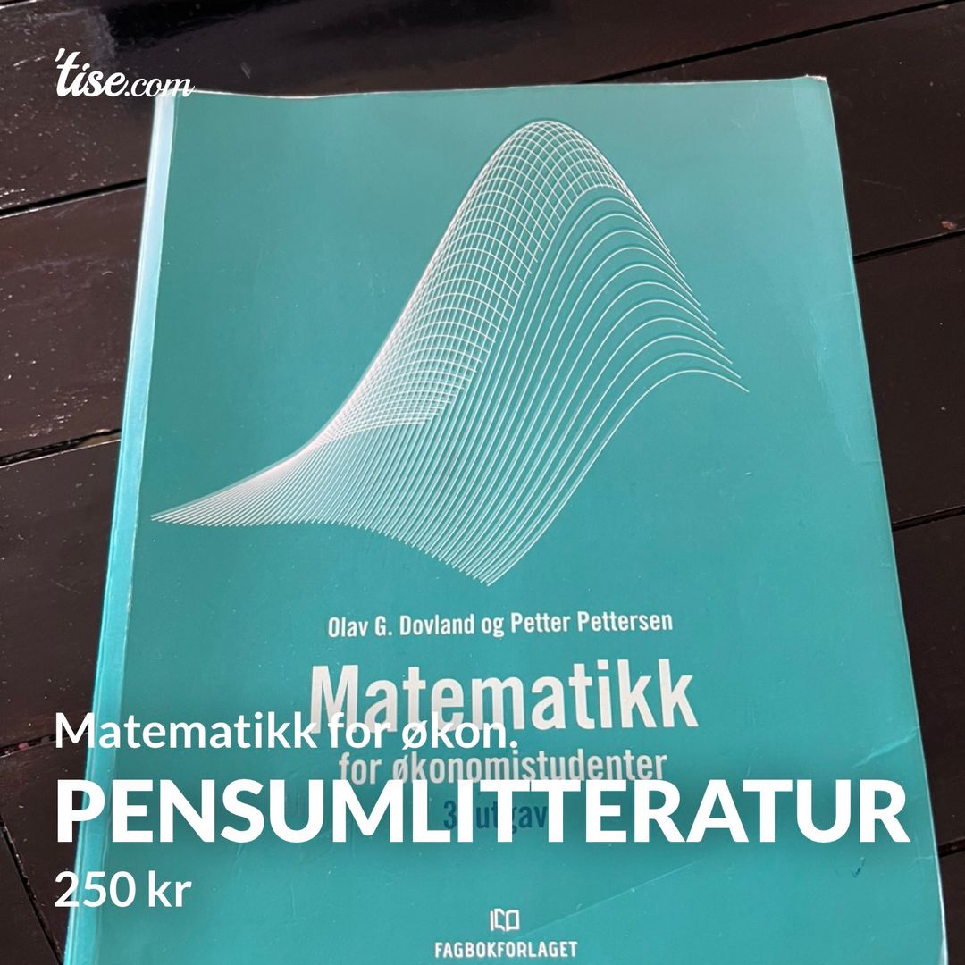 Pensumlitteratur