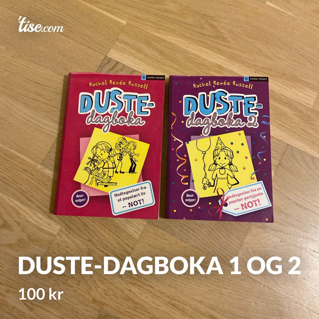 Duste-dagboka 1 og 2