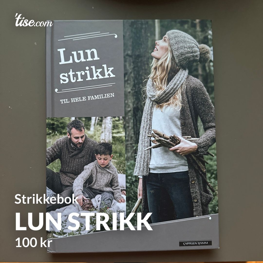 Lun strikk