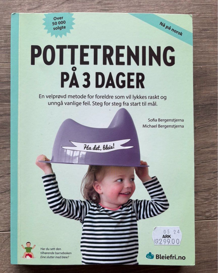 Pottetrening 3 dager