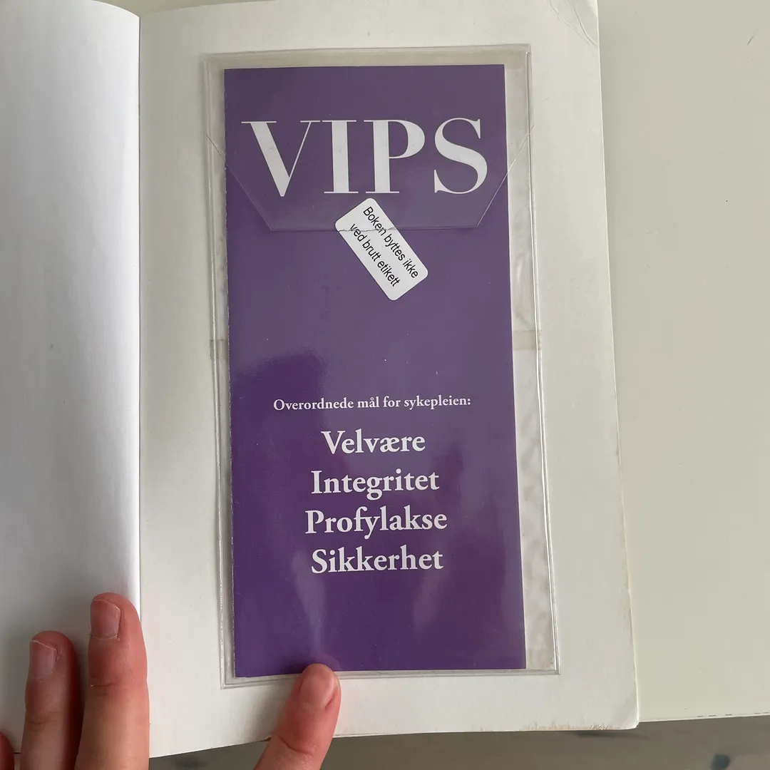 Nye VIPS-boken🤍