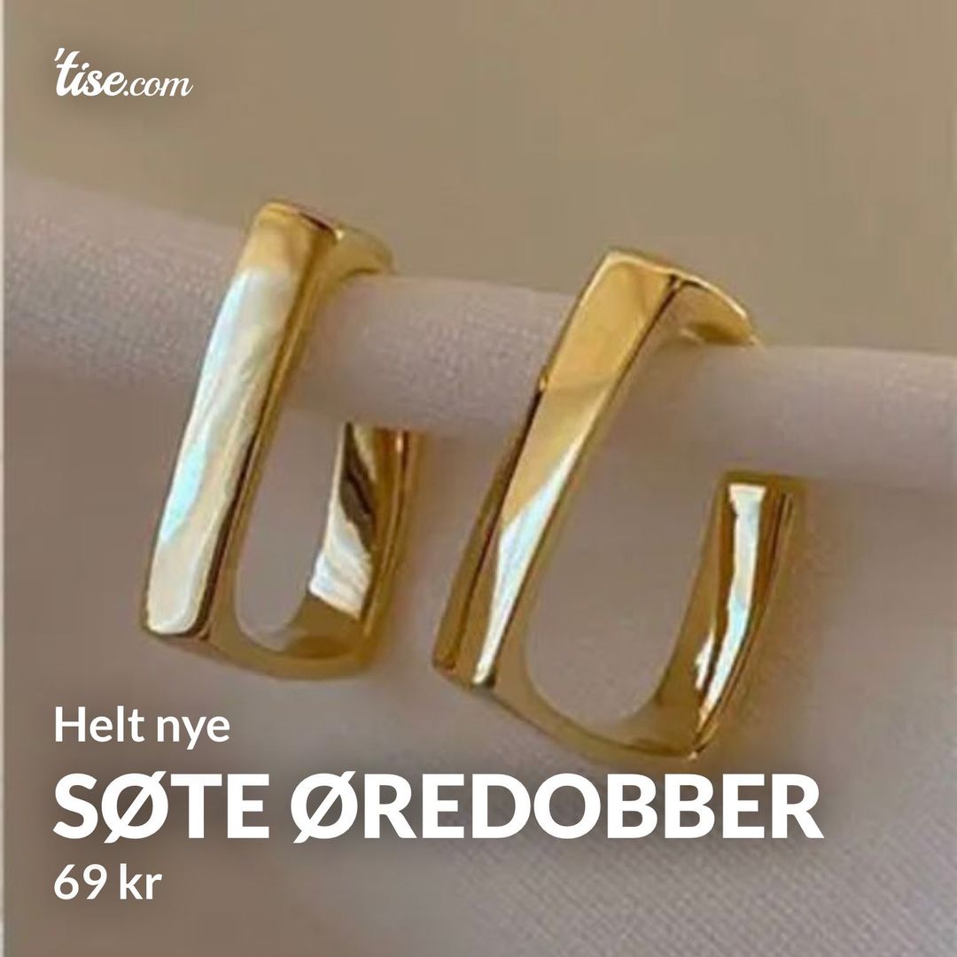 Søte øredobber