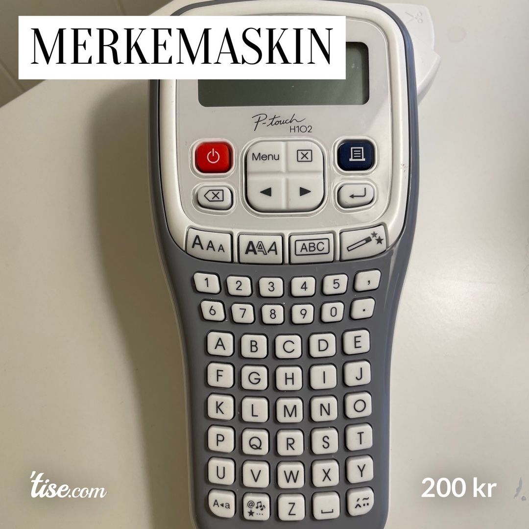 Merkemaskin