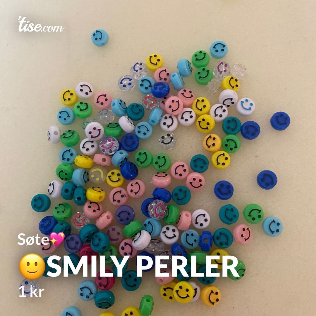 🙂Smily perler