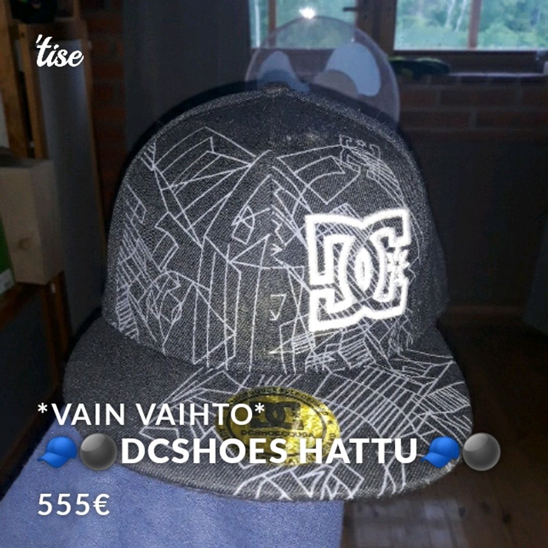 🧢⚫DCshoes Hattu🧢⚫