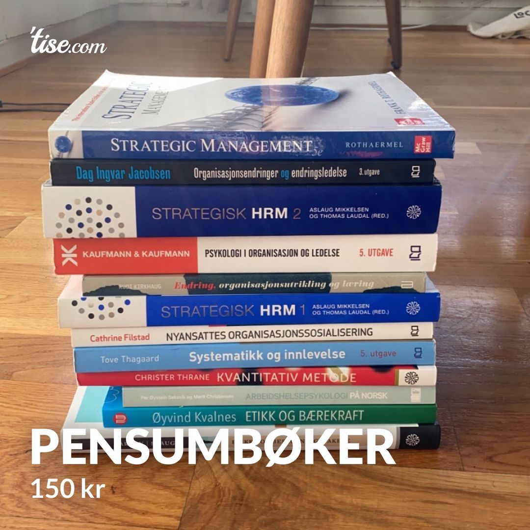 Pensumbøker