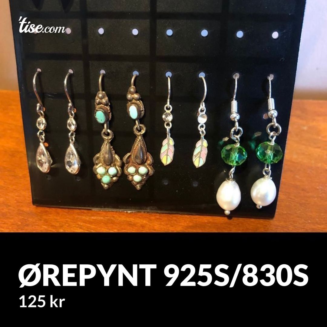 Ørepynt 925s/830s