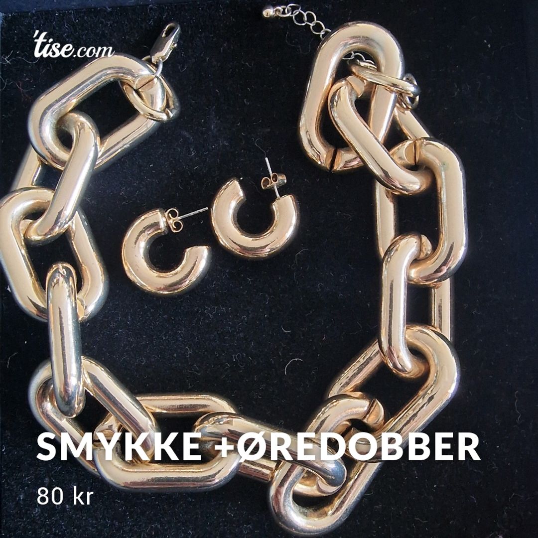 Smykke +øredobber