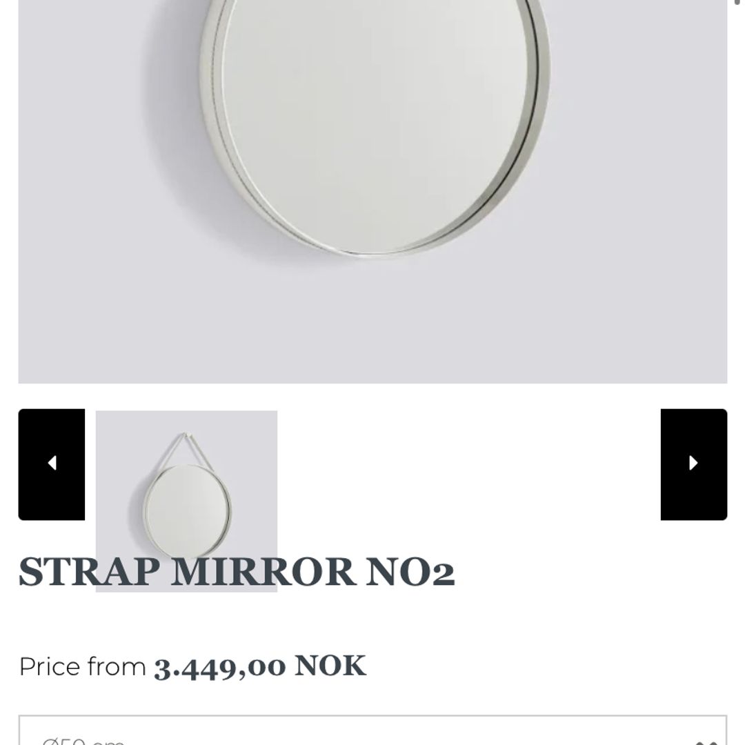 Hey strap mirror