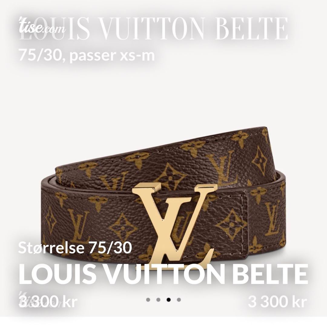 Louis Vuitton Belte