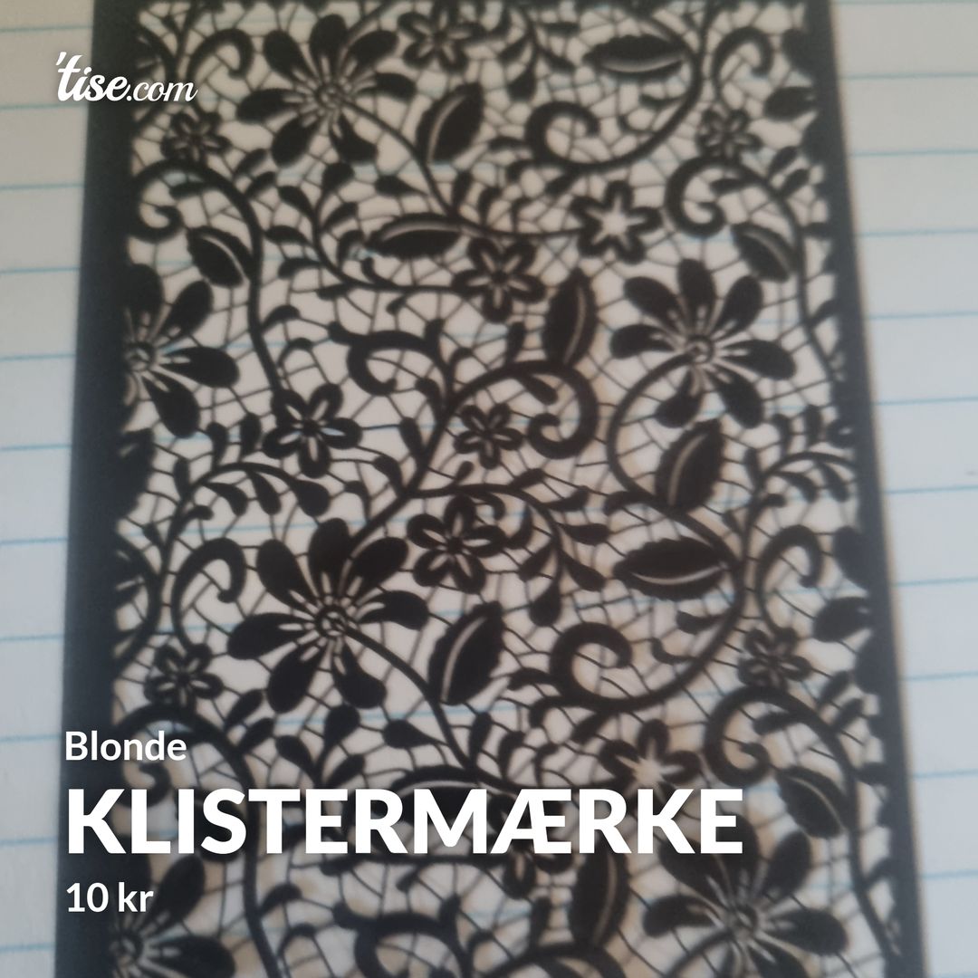 Klistermærke