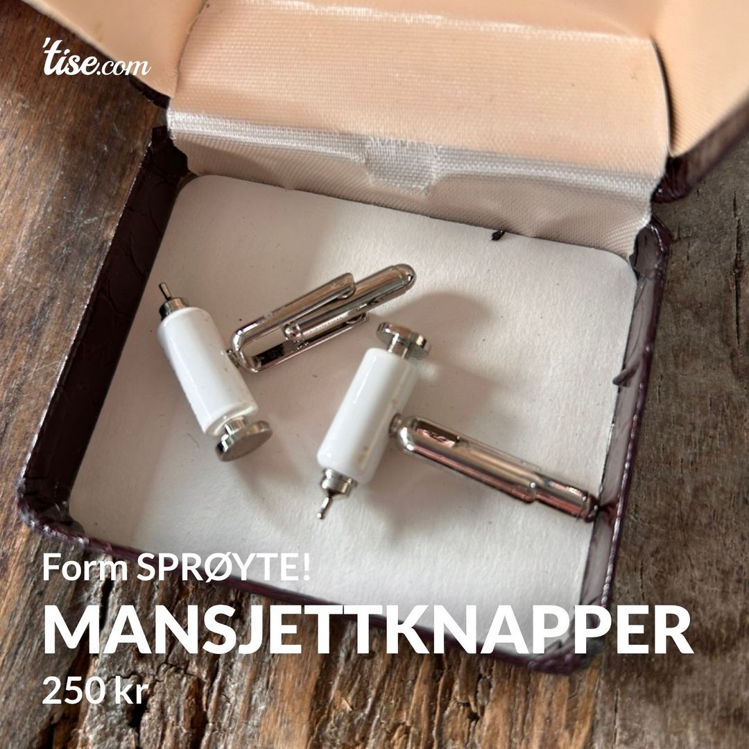 Mansjettknapper