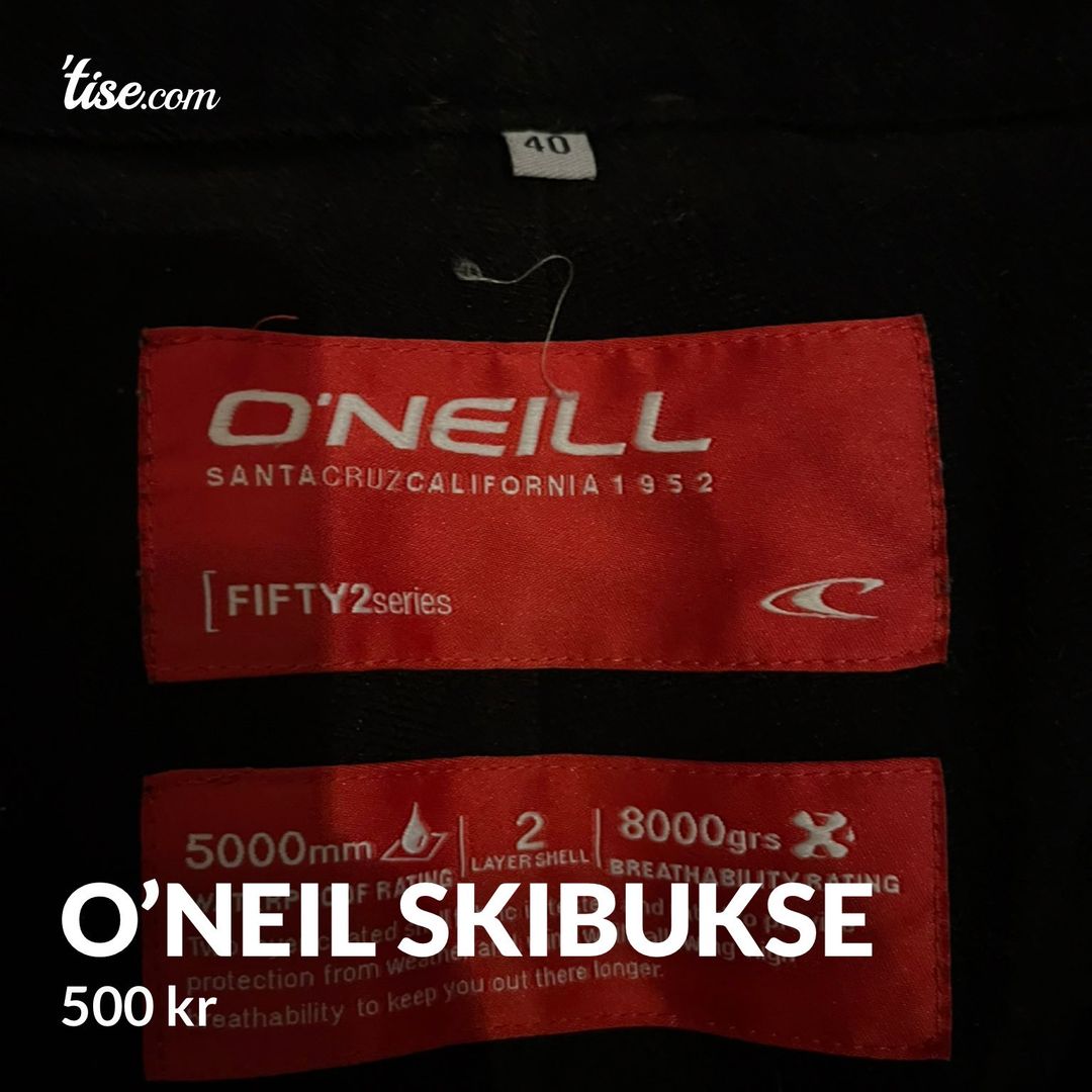 O’Neil skibukse