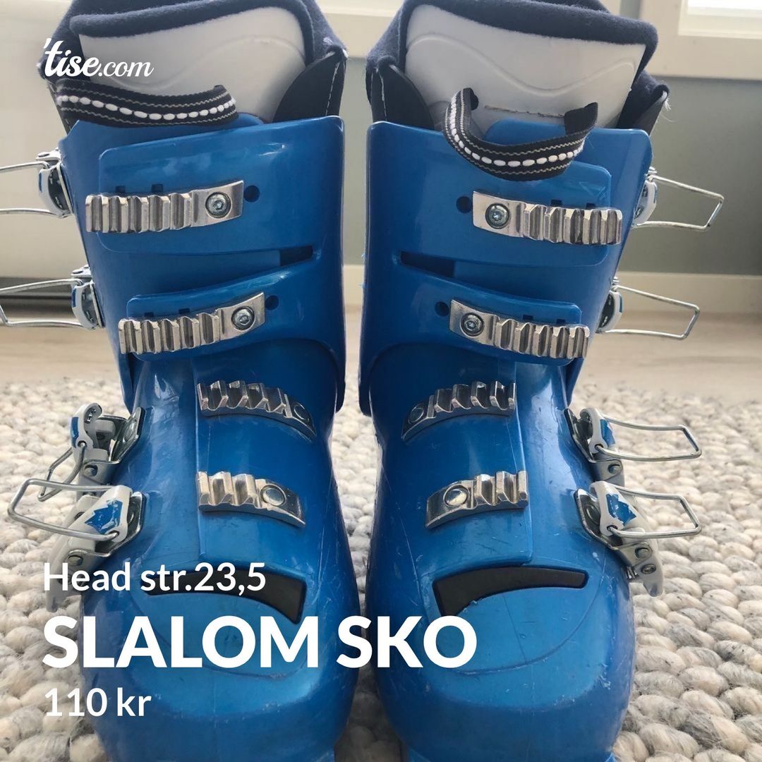 Slalom sko