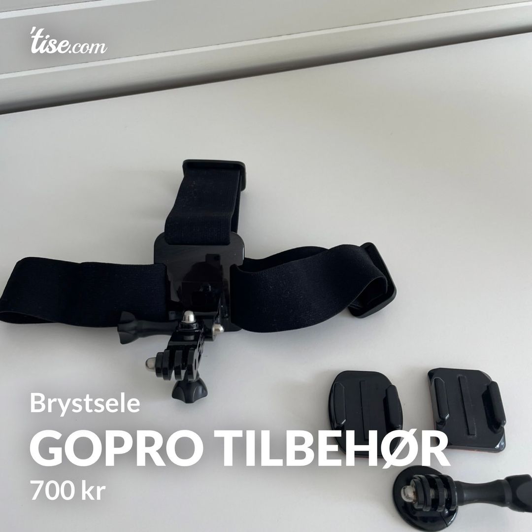 Gopro tilbehør