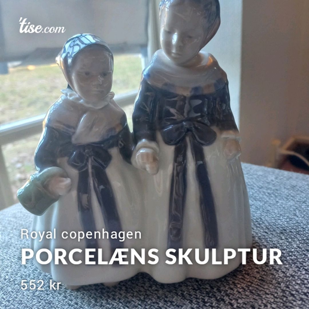 Porcelæns Skulptur