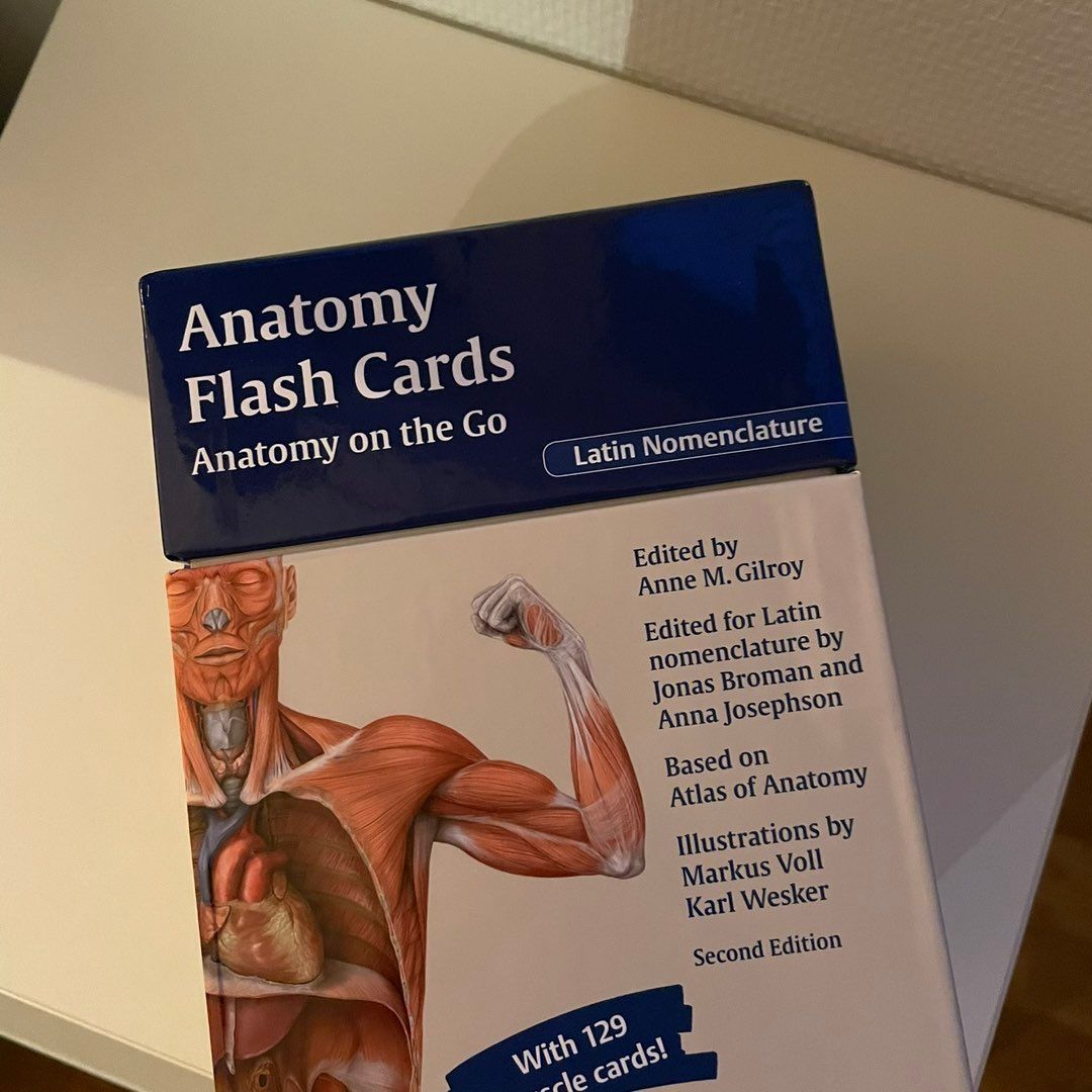 Anatomy flashcards