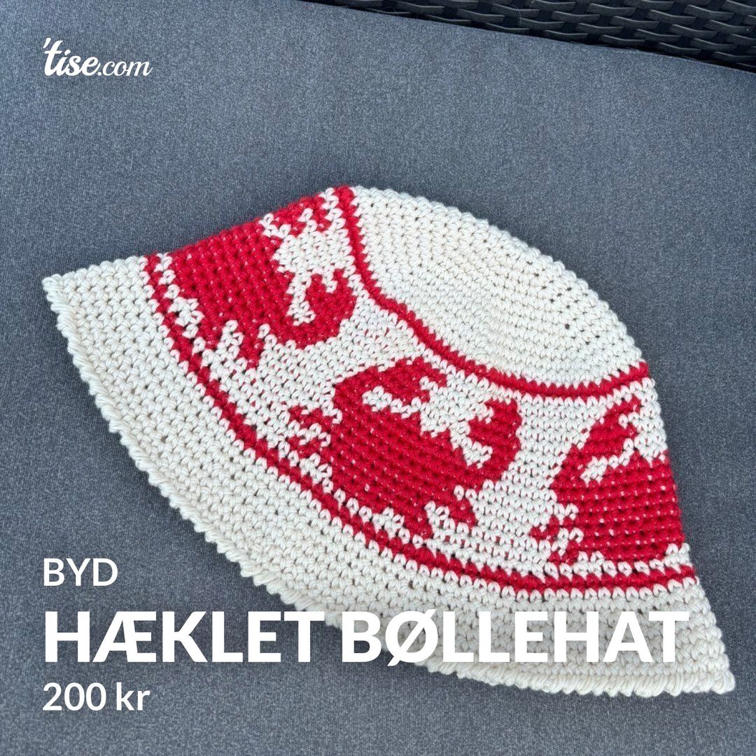 Hæklet bøllehat