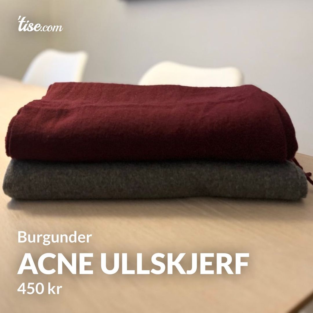 Acne ullskjerf