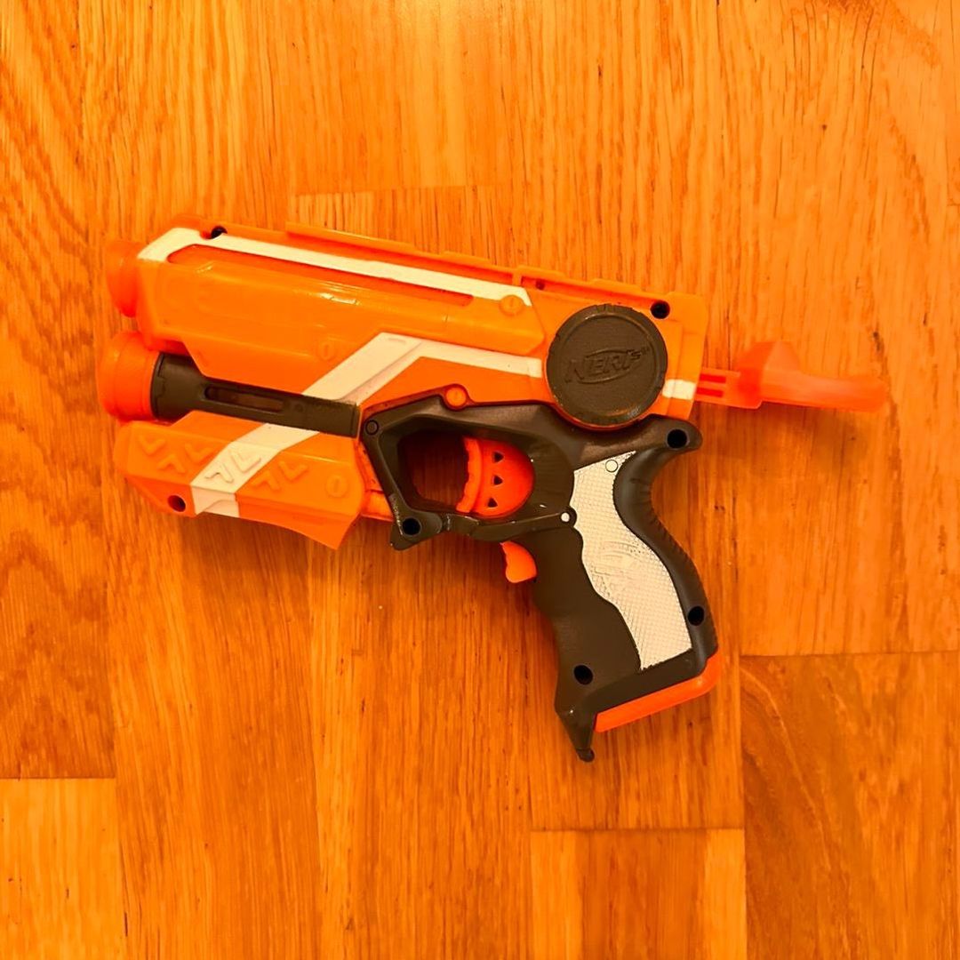 Nerf pistol