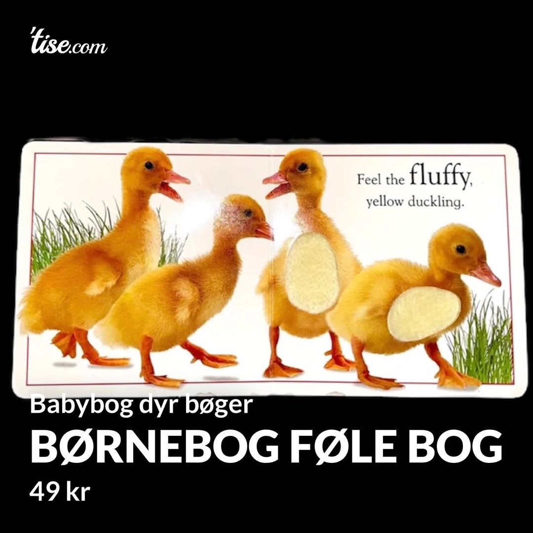 Børnebog føle bog