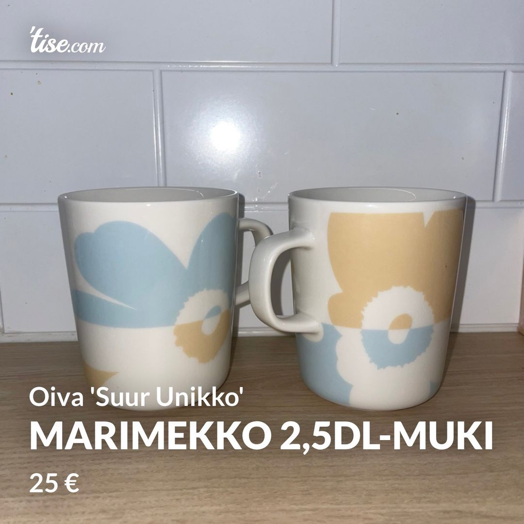 Marimekko 25dl-muki