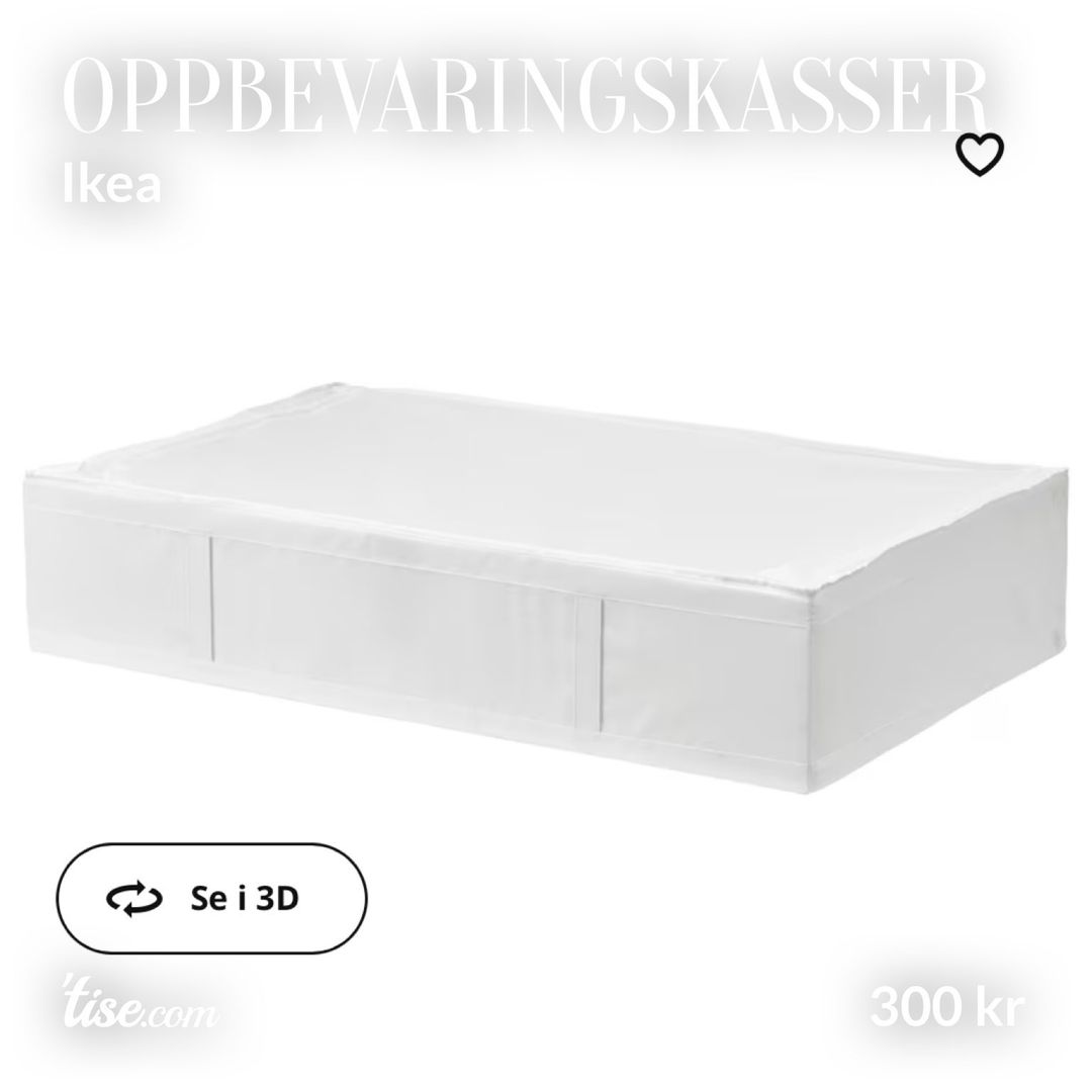 Oppbevaringskasser