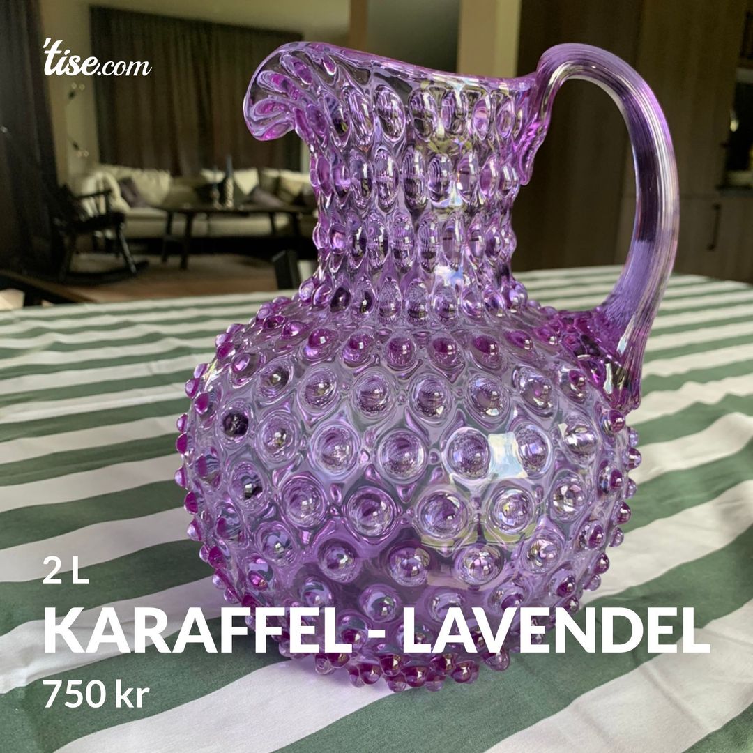 Karaffel - lavendel