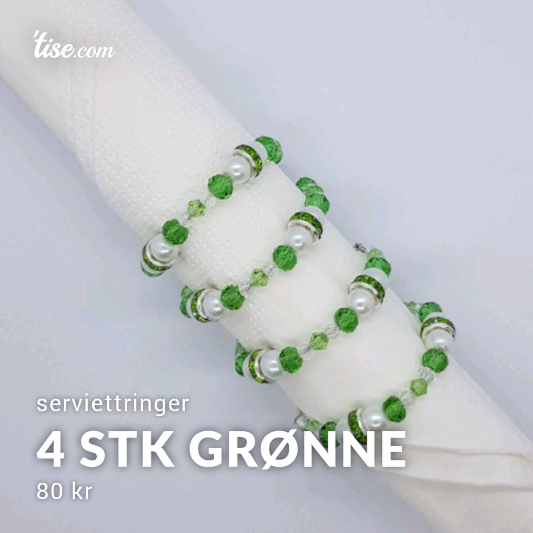 4 stk grønne