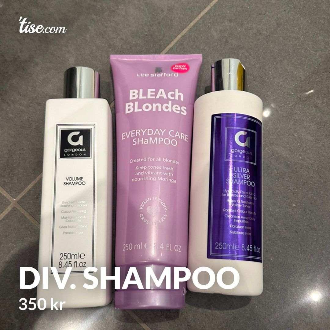 Div shampoo