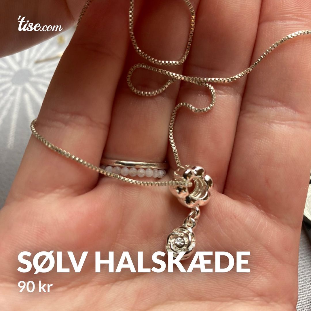 Sølv halskæde