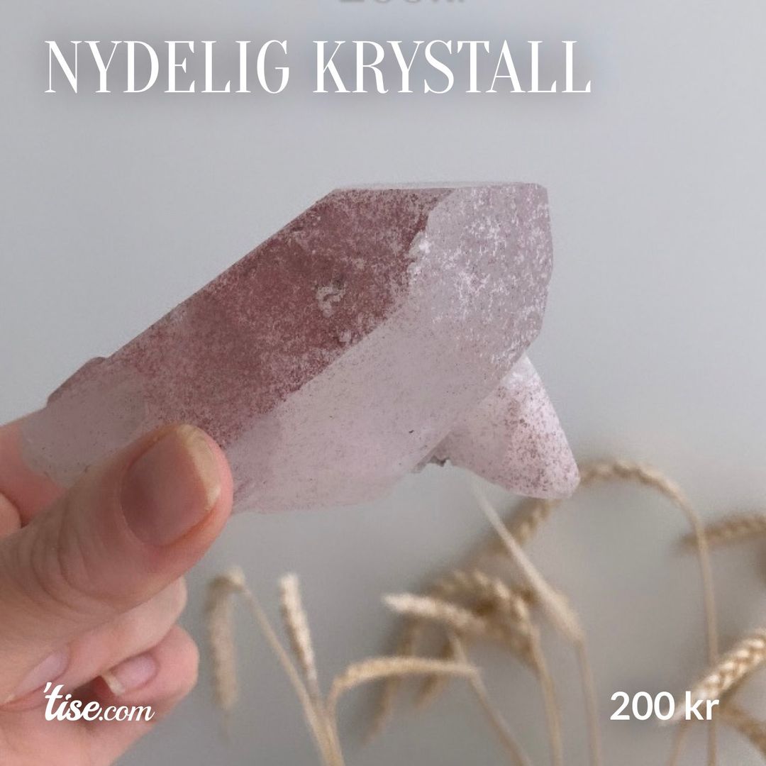 Nydelig krystall