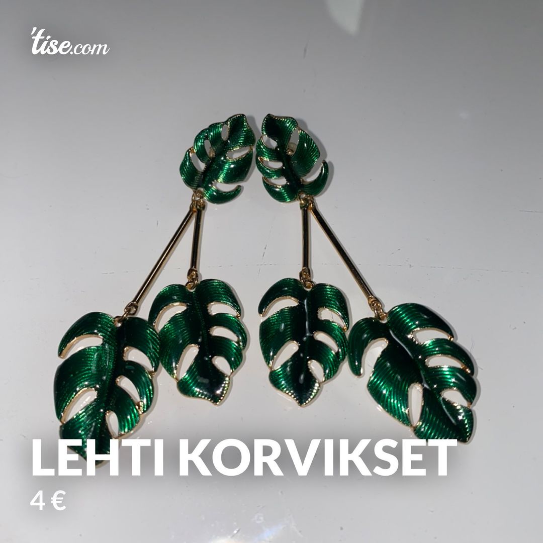 Lehti korvikset