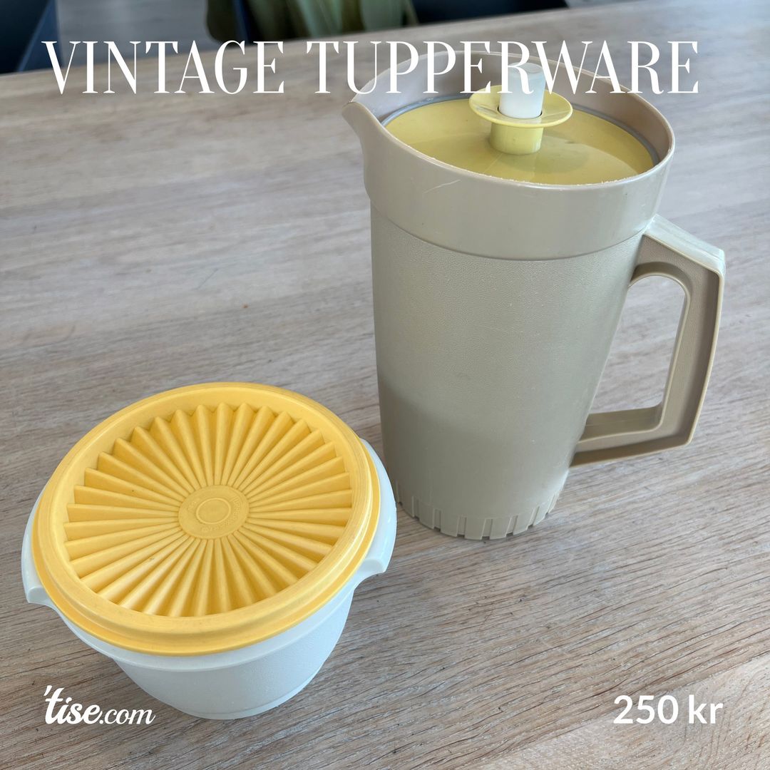Vintage Tupperware