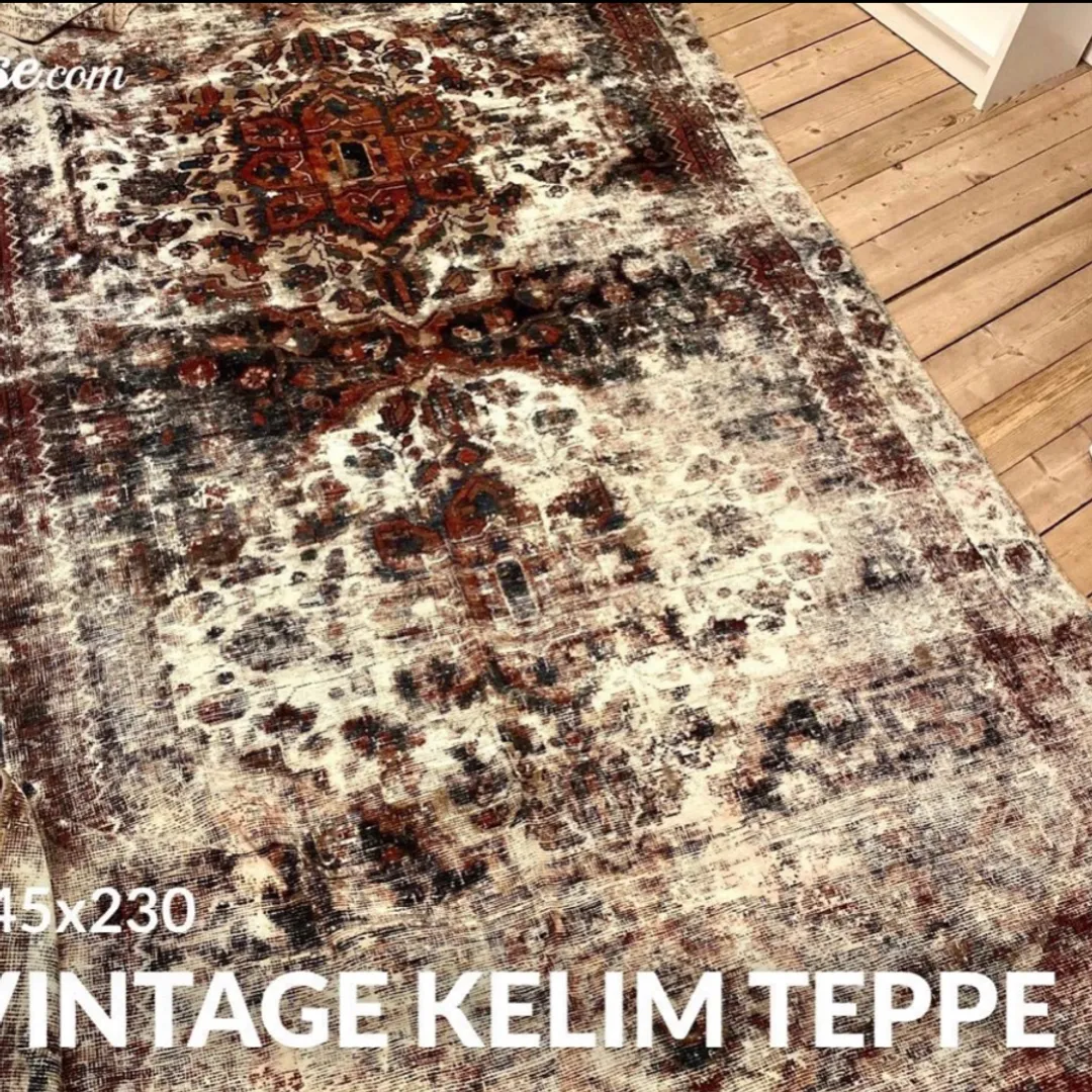 Vintage kelim teppe