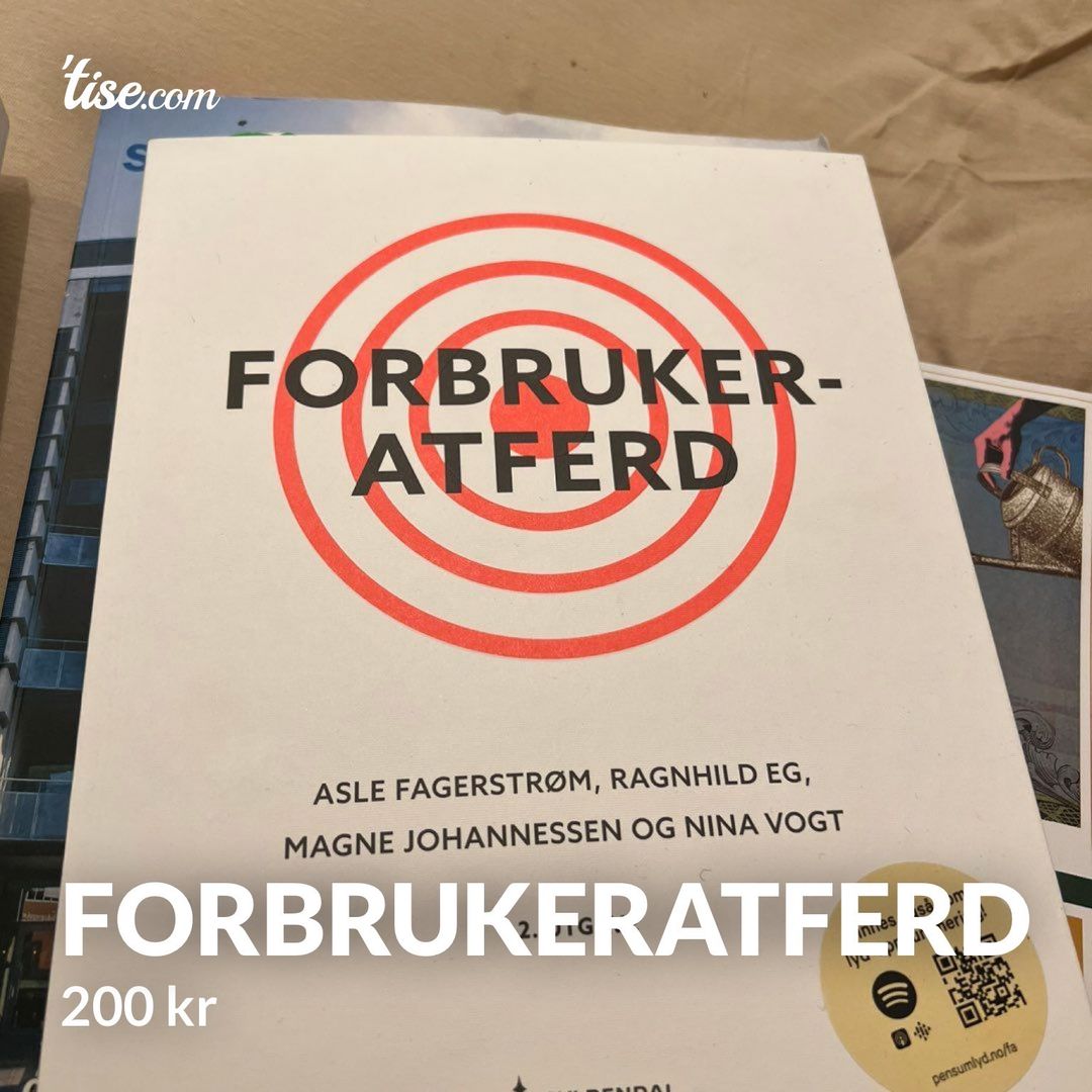 Forbrukeratferd