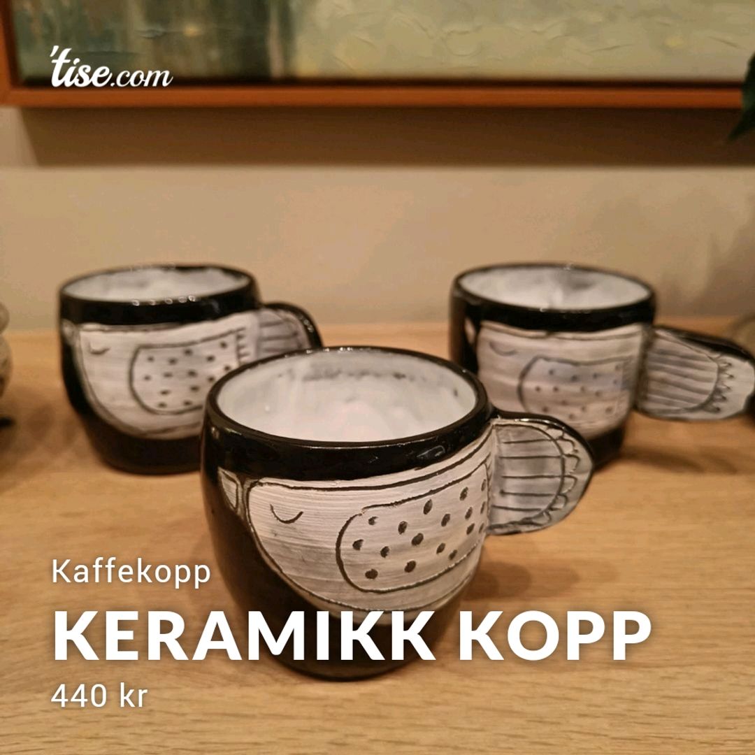 Keramikk Kopp