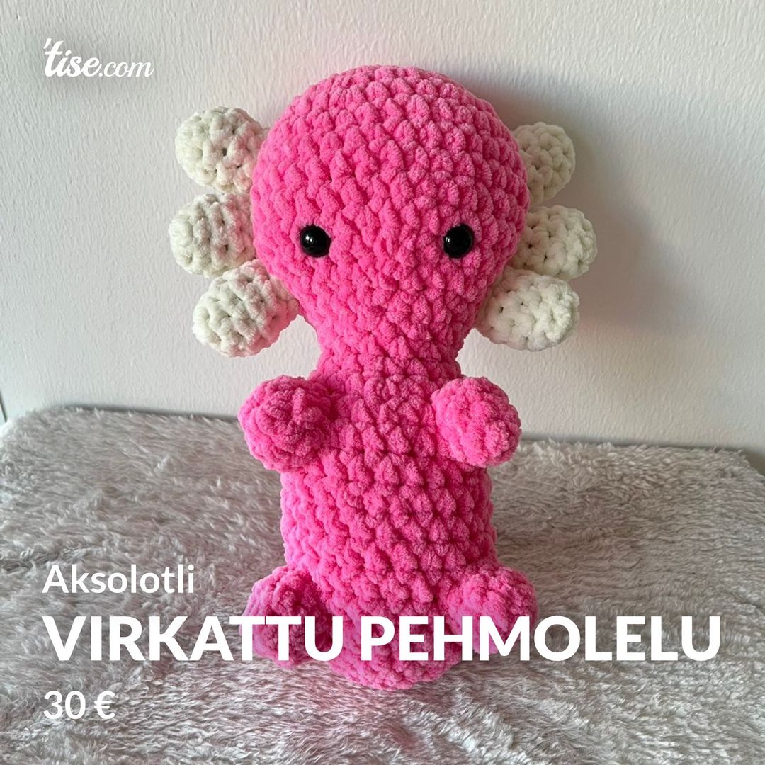 Virkattu pehmolelu