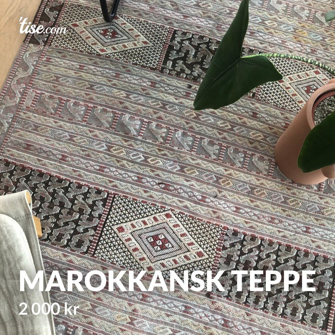 Marokkansk teppe