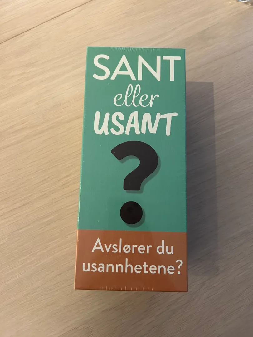 Sant eller usant