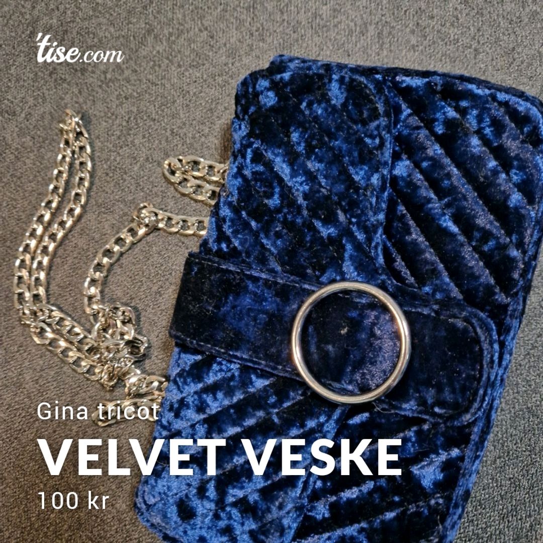 Velvet veske