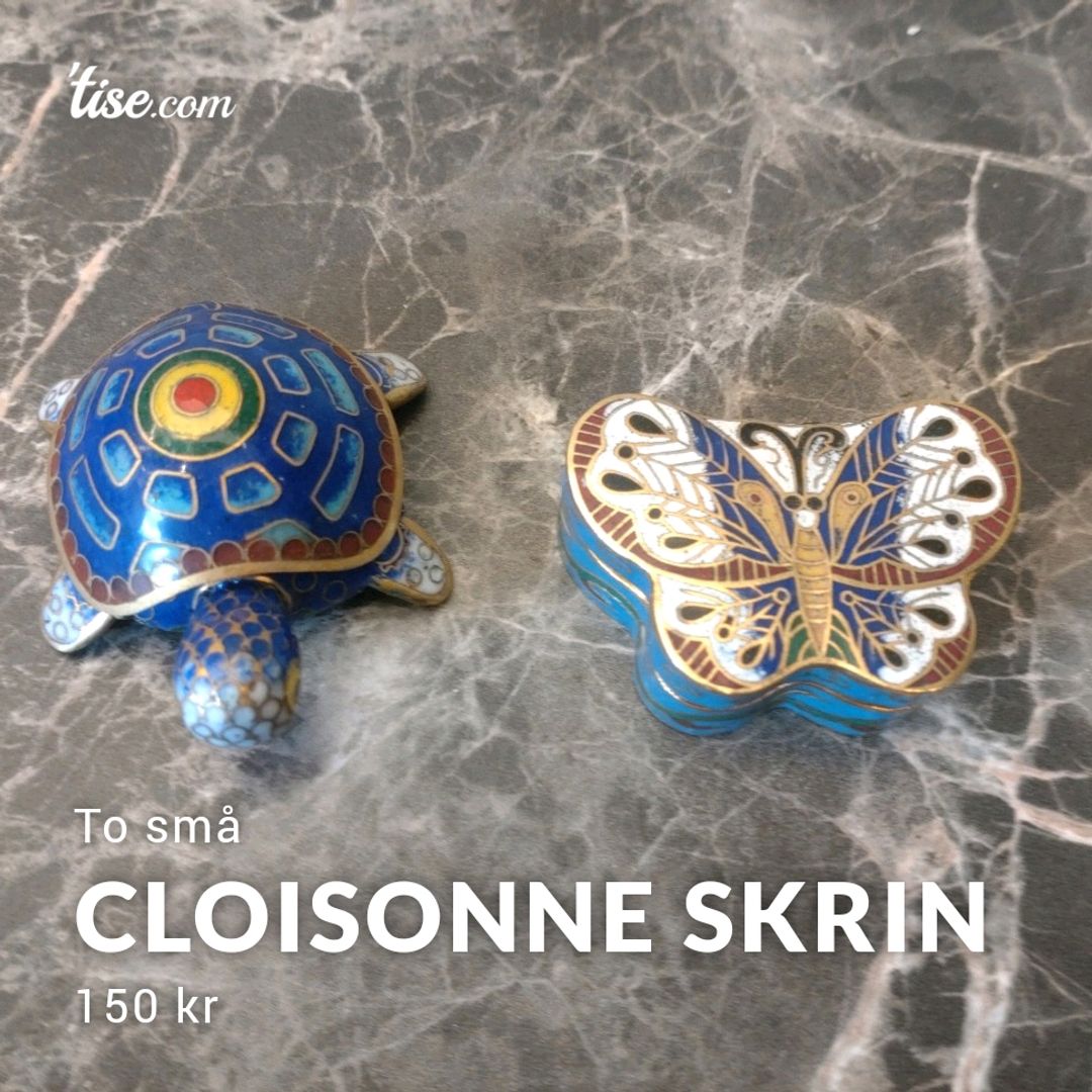 Cloisonne Skrin