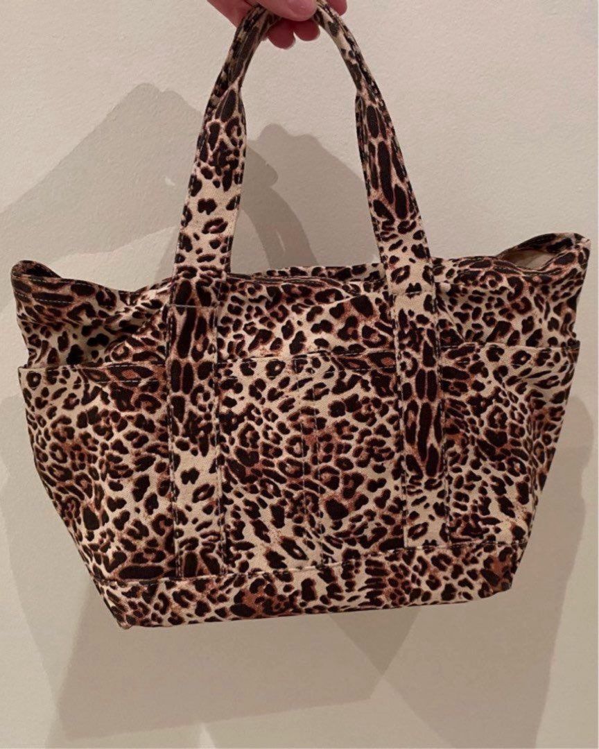 Leopard mini tote