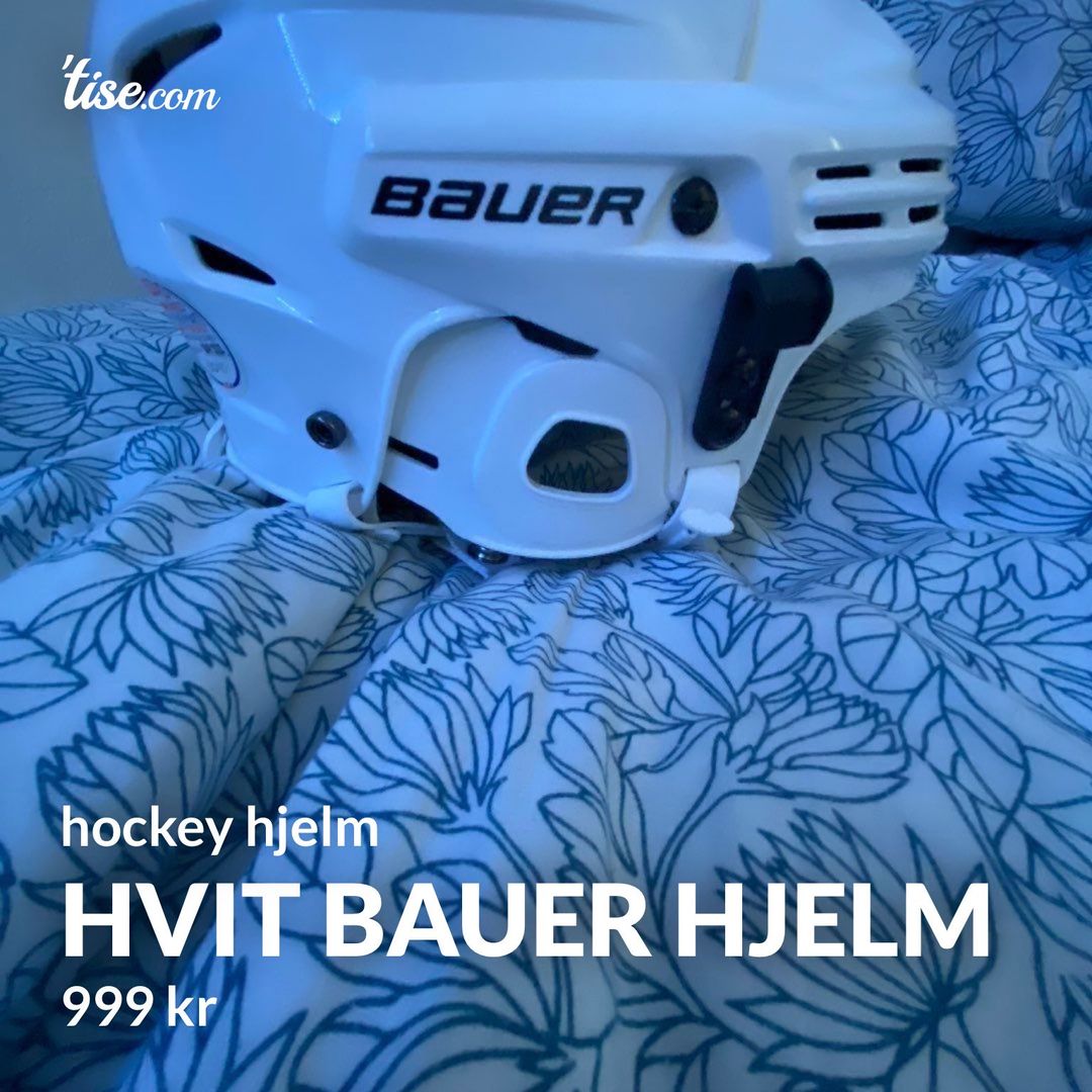 Hvit bauer hjelm