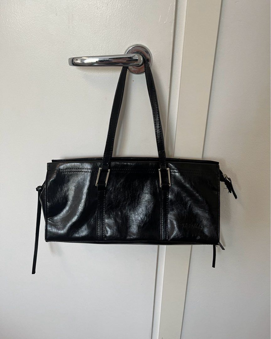 Black handbag