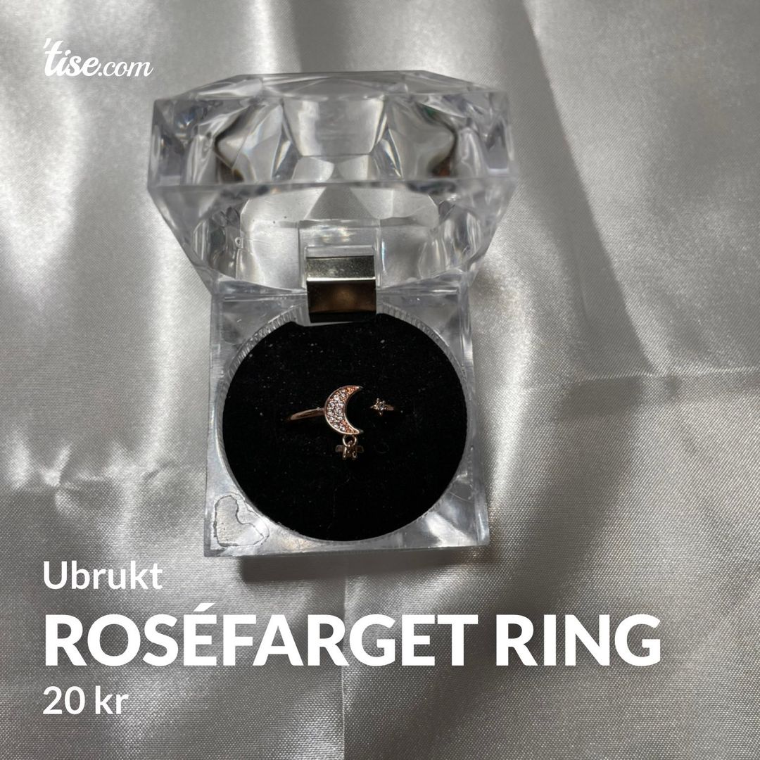 ROSÉFARGET RING